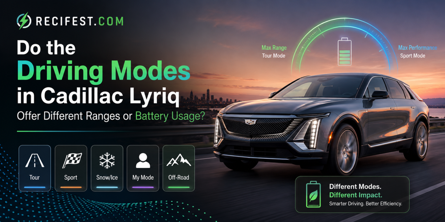 Do the Driving Modes in Cadillac Lyriq Offer Different Ranges or Battery Usage? Do the Driving Modes in Cadillac Lyriq Offer Different Ranges or Battery Usage