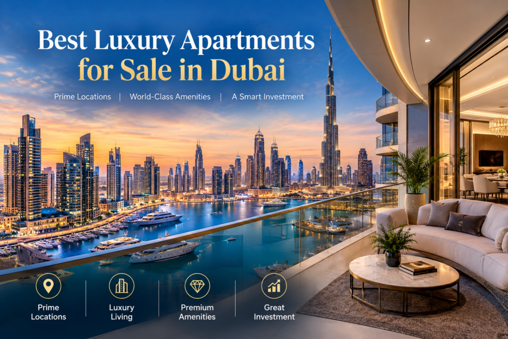 Top Real Estate Agency in Dubai Reveals the Best Luxury Apartments for Sale in Dubai